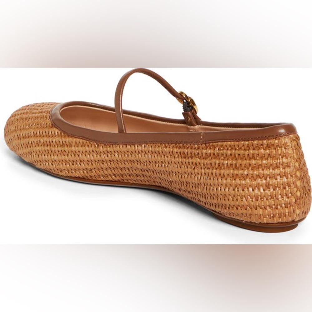 Carla Raffia Ballet Flat (Women)
